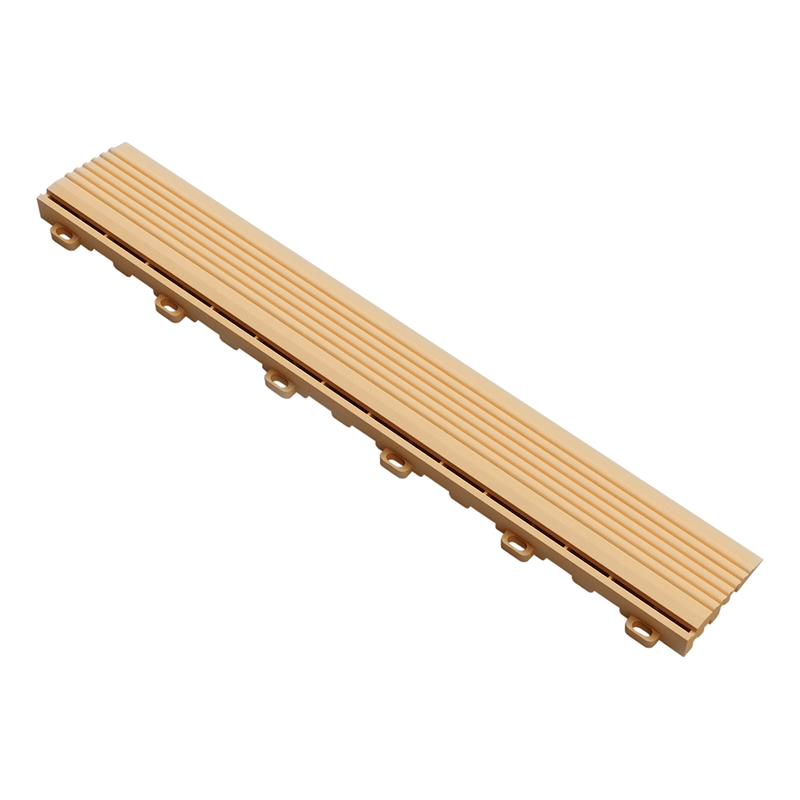 Swisstrax Ribtrax Pro Mocha Java Garage Floor Looped Edge (10-Pack)