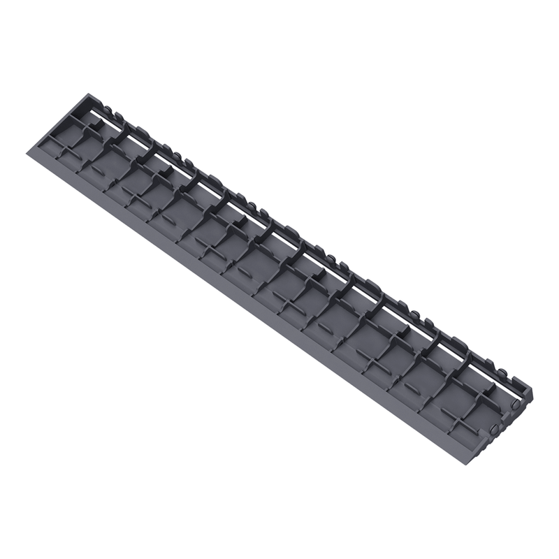 Swisstrax Ribtrax Pro Slate Grey Garage Floor Pegged Edge (10-Pack)