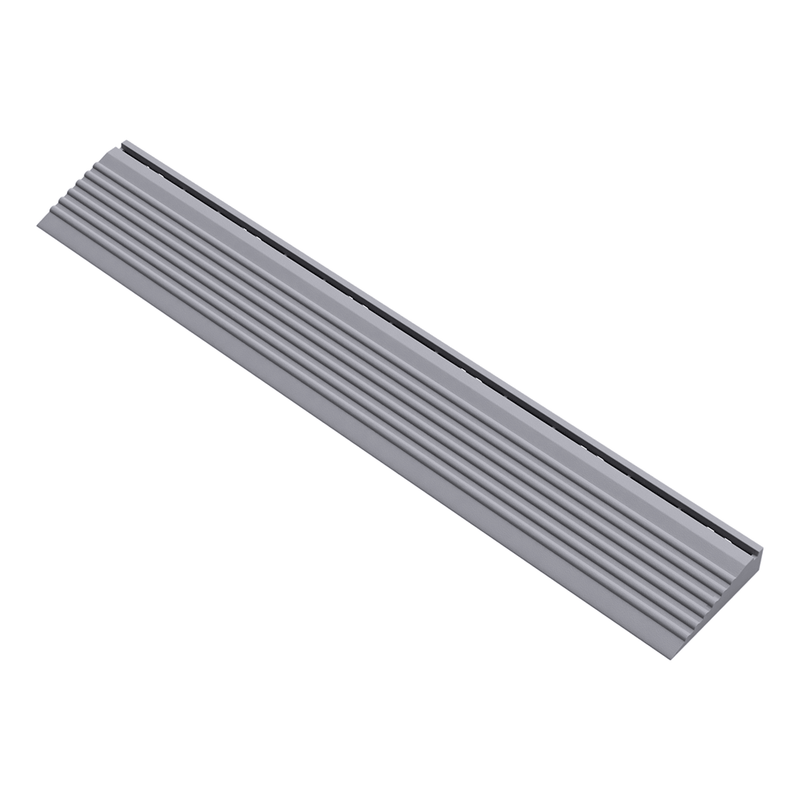 Swisstrax Ribtrax Pro Pearl Grey Garage Floor Pegged Edge (10-Pack)