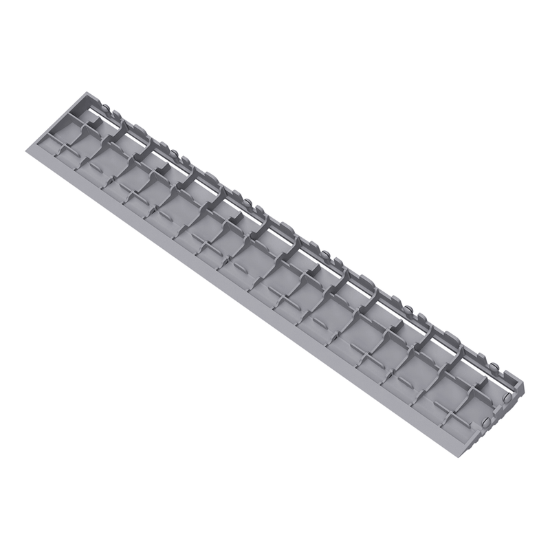 Swisstrax Ribtrax Pro Pearl Grey Garage Floor Pegged Edge (10-Pack)