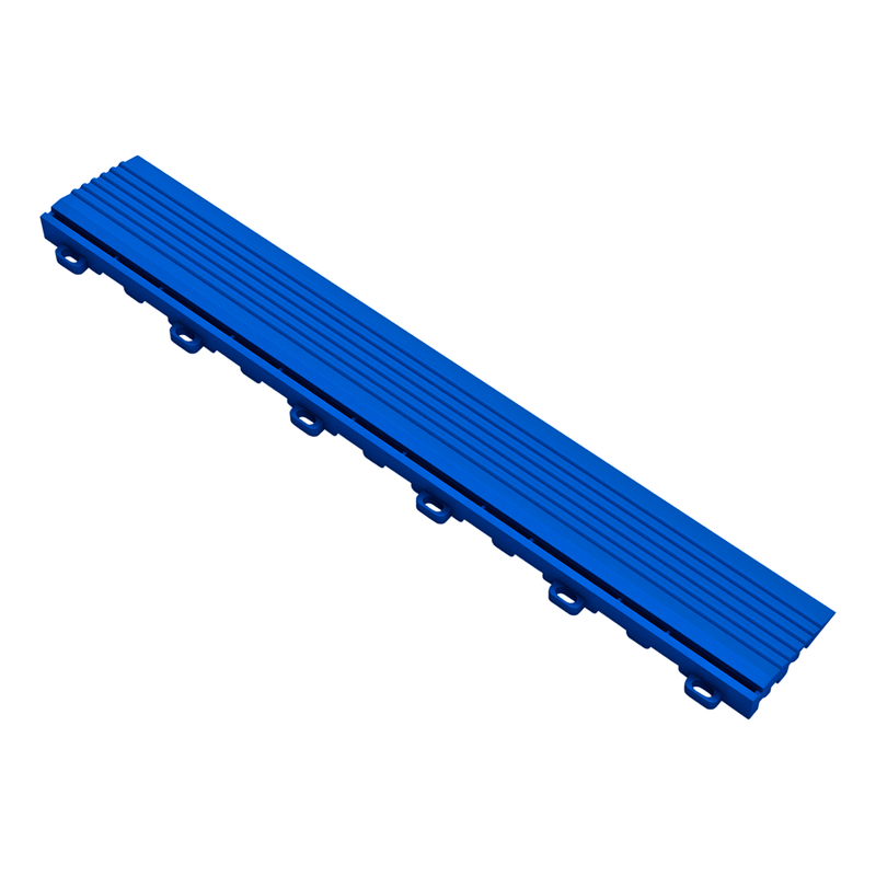 Swisstrax Ribtrax Pro Royal Blue Garage Floor Looped Edge (10-Pack)