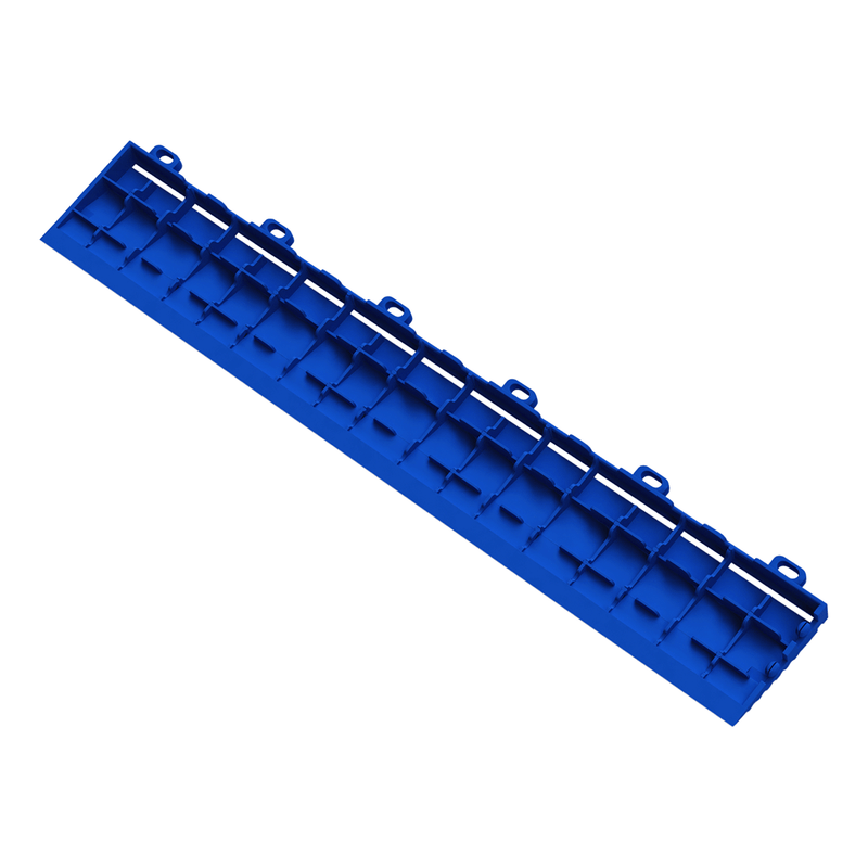 Swisstrax Ribtrax Pro Royal Blue Garage Floor Looped Edge (10-Pack)