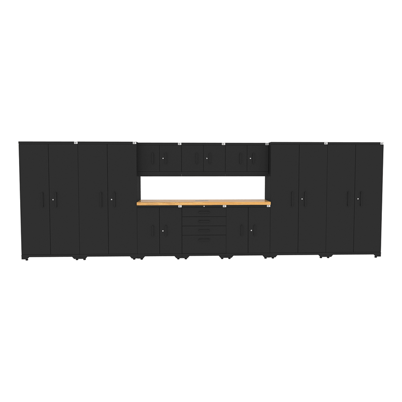 CAT Fully-Welded 11-Piece Steel Garage Cabinet System