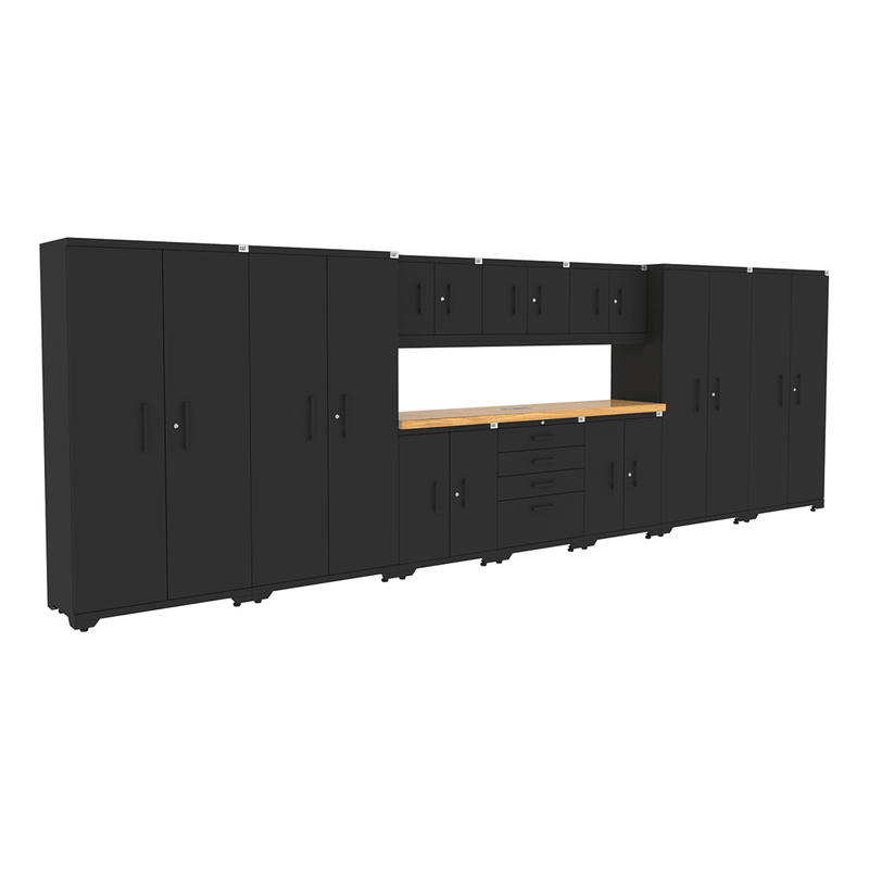 CAT Fully-Welded 11-Piece Steel Garage Cabinet System