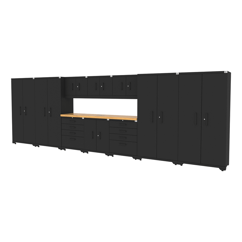CAT Fully-Welded 11-Piece Steel Garage Cabinet Set