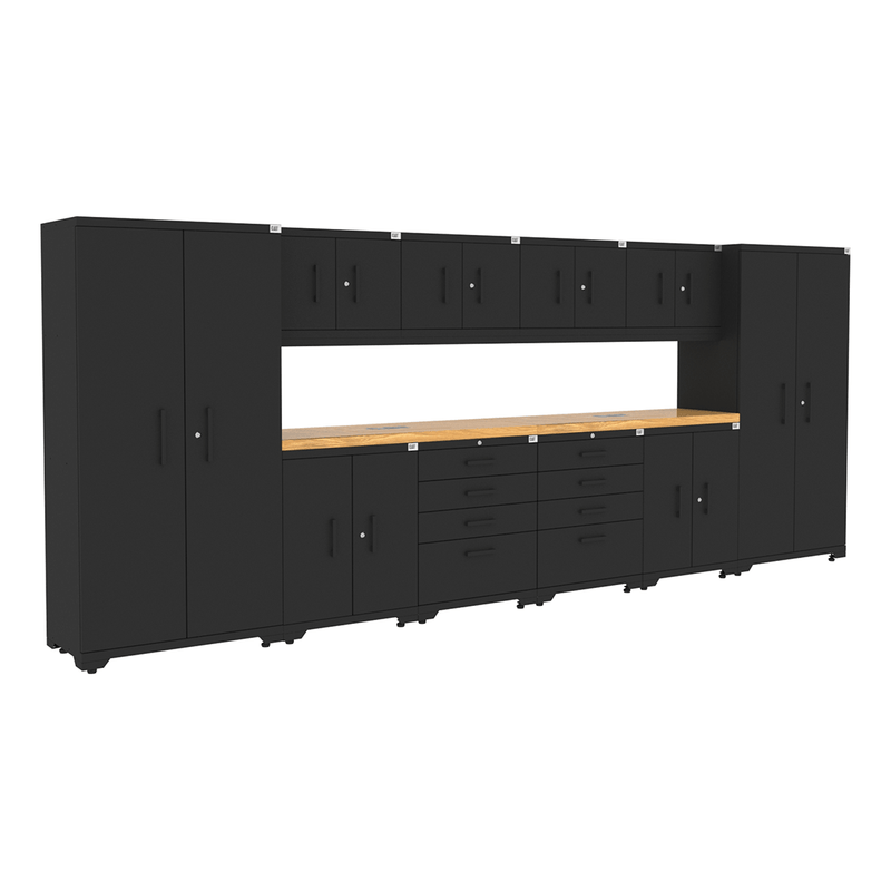 CAT Fully-Welded 12-Piece Steel Garage Cabinet Set