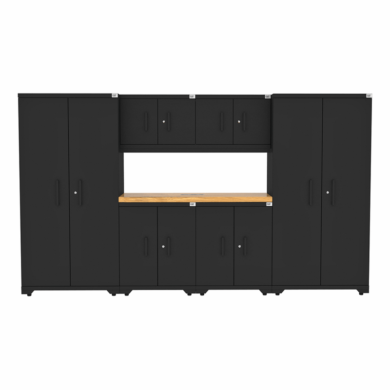 CAT Fully-Welded 7-Piece Steel Garage Cabinet System