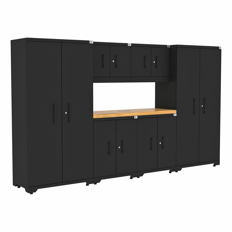 CAT Fully-Welded 7-Piece Steel Garage Cabinet System