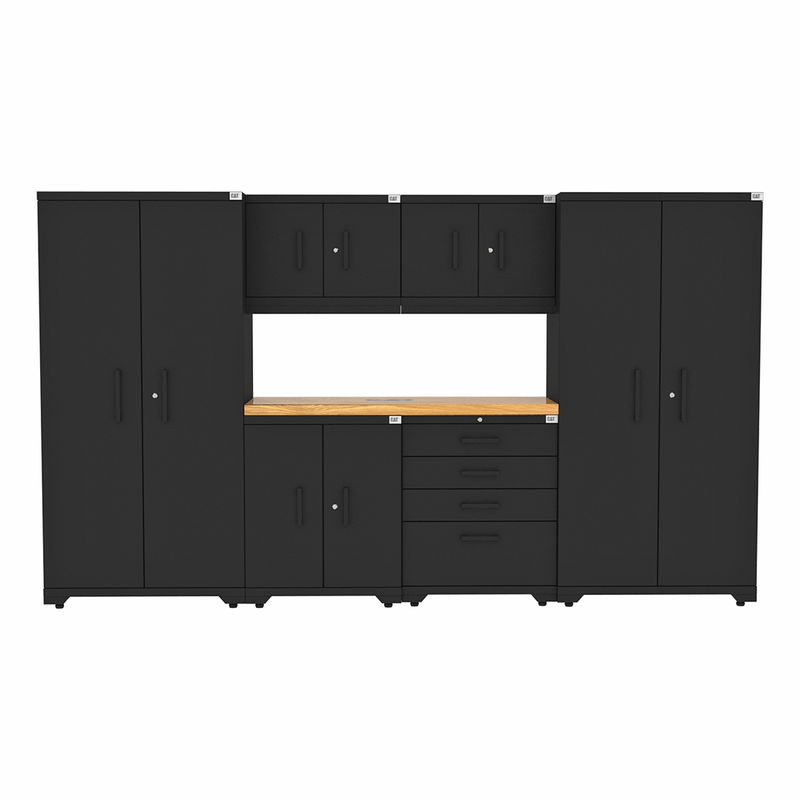 CAT Fully-Welded 7-Piece Steel Garage Cabinet Set