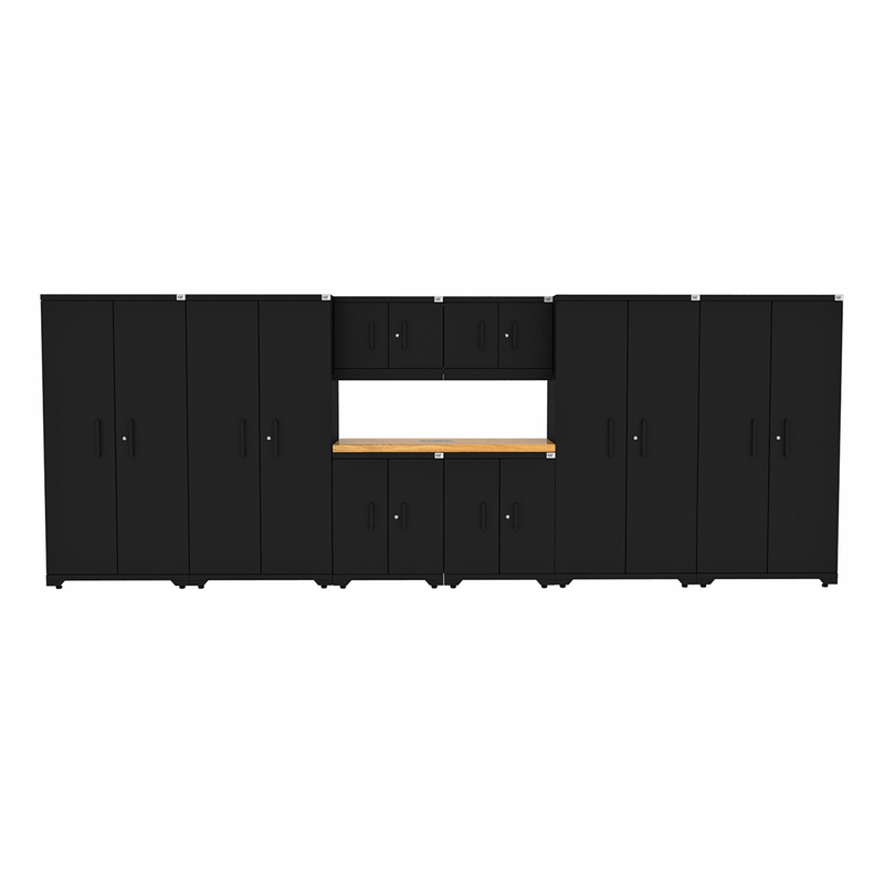 CAT Fully-Welded 9-Piece Steel Garage Cabinet System