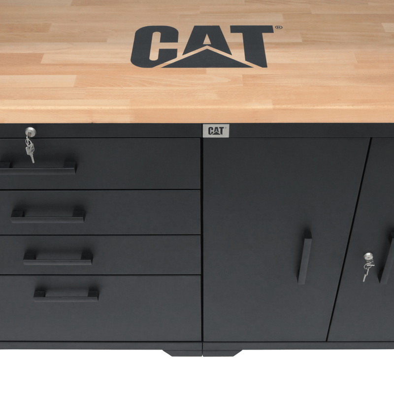 CAT Fully-Welded 9-Piece Steel Garage Cabinet Set