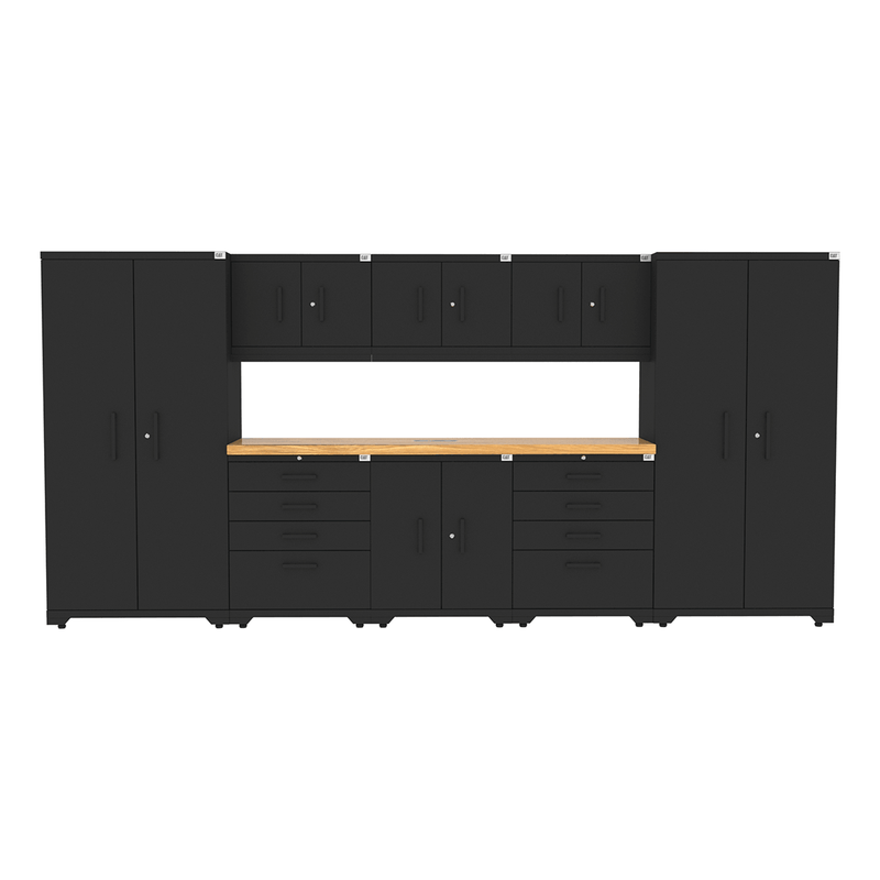 CAT Fully-Welded 9-Piece Steel Garage Cabinet Kit
