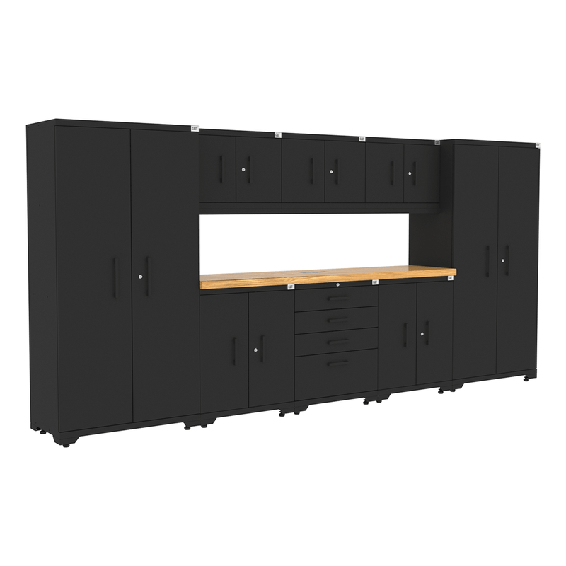 CAT Fully-Welded 9-Piece Steel Garage Cabinet Kit