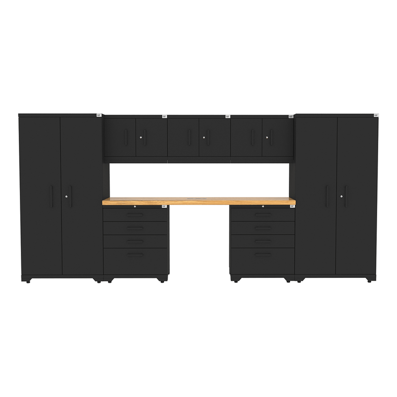 CAT Fully-Welded 8-Piece Steel Garage Cabinet Kit