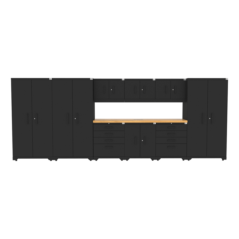 CAT Fully-Welded 10-Piece Steel Garage Cabinet System