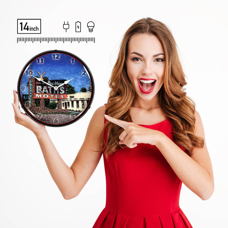 Collectable Sign and Clock Wall Clock