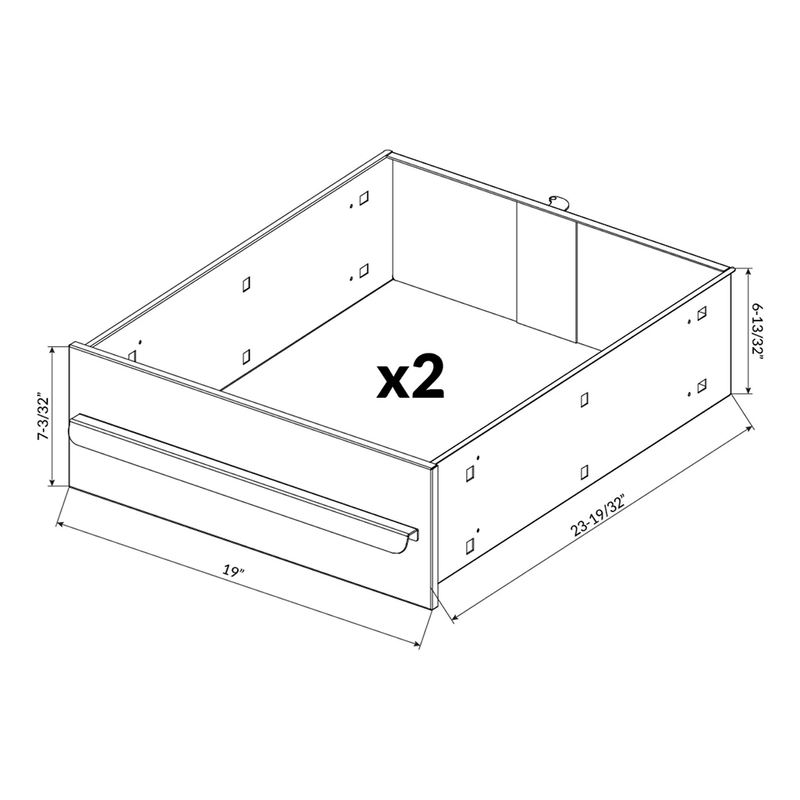 Dragonfire Tools Pro Series Lower Corner Cabinet (Black)