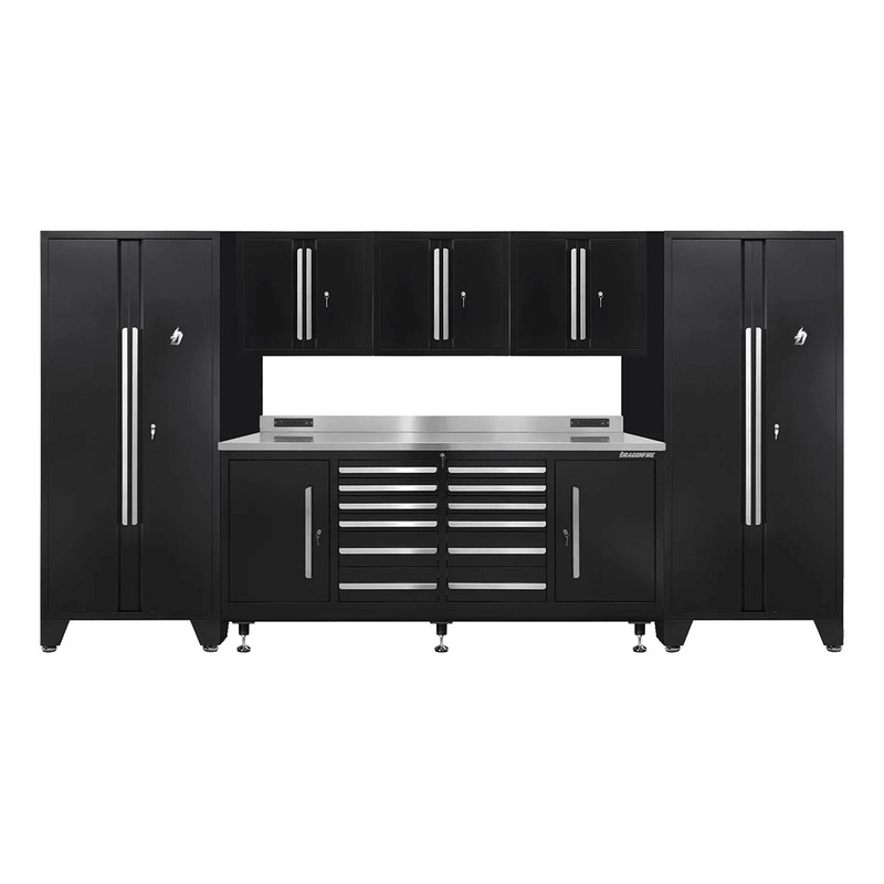 Dragonfire Tools Pro Series 12-Drawer Workbench System (Black)