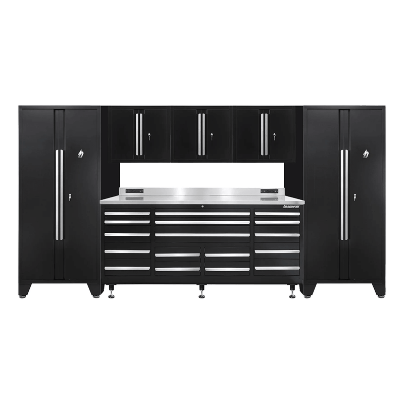 Dragonfire Tools Pro Series 17-Drawer Workbench System (Black)