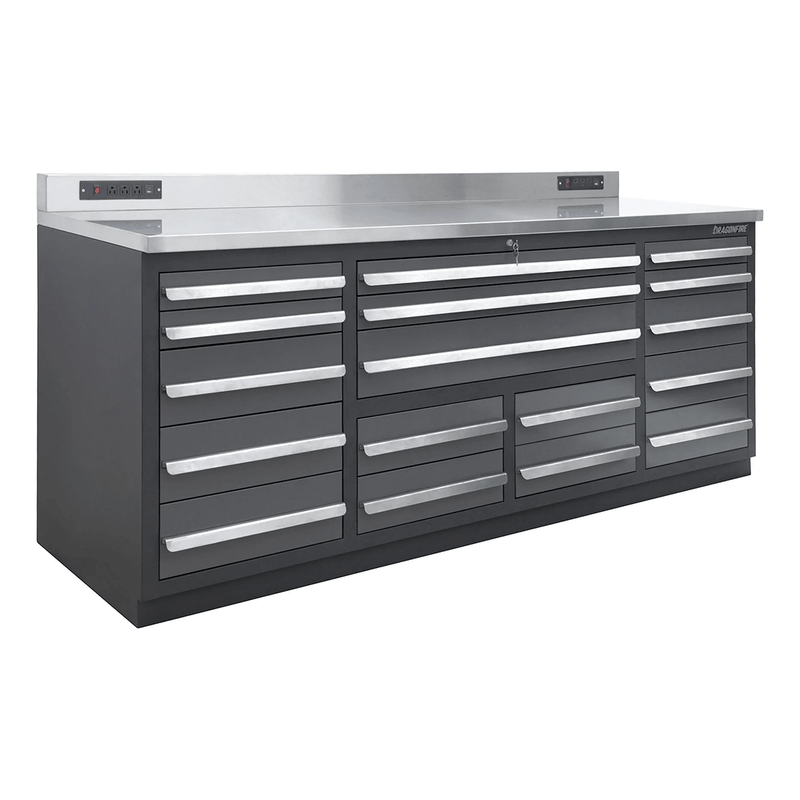 Dragonfire Tools Pro Series 17-Drawer Workbench System (Grey)