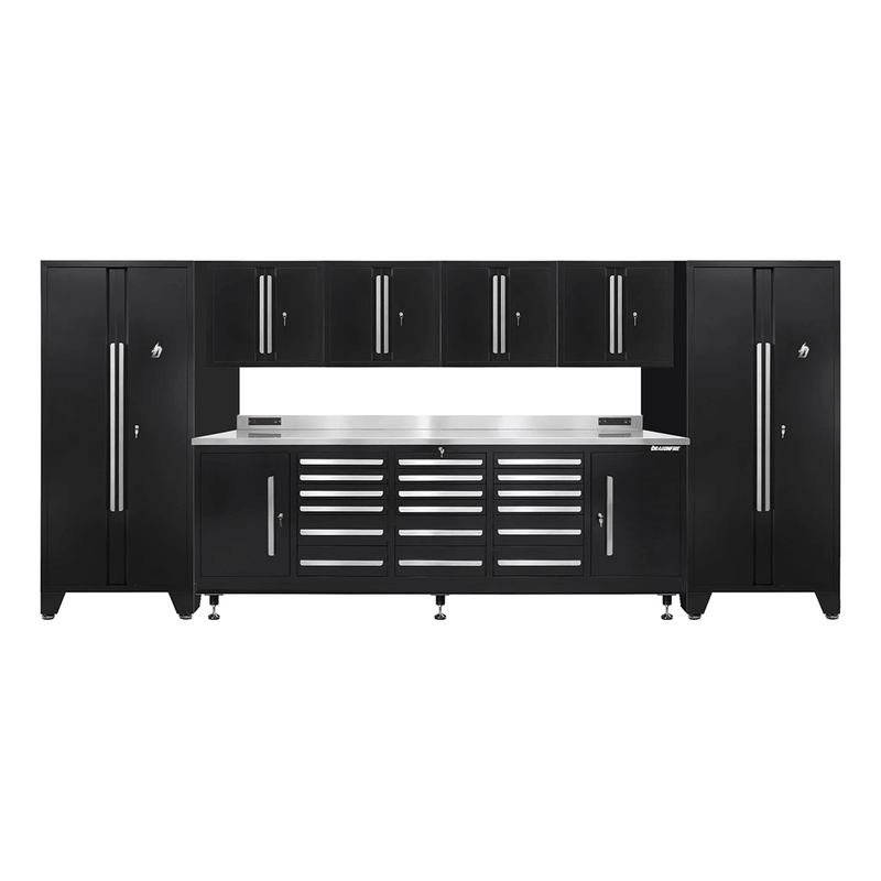 Dragonfire Tools Pro Series 18-Drawer Workbench System (Black)