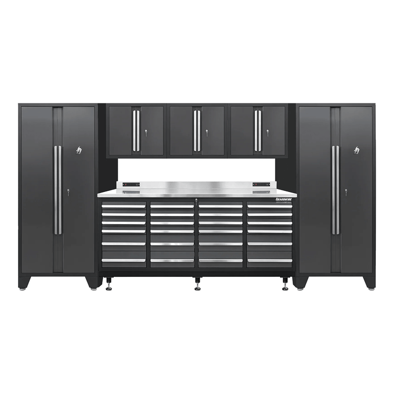 Dragonfire Tools Pro Series 24-Drawer Workbench System (Grey)