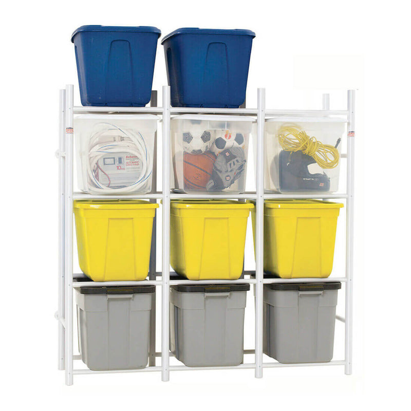 Bin Warehouse 12 Tote Compact Storage Rack