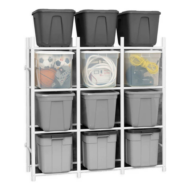 Bin Warehouse 12 Tote Compact Storage Rack