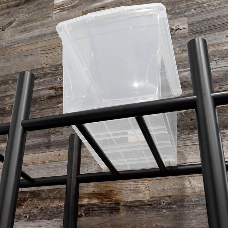 Bin Warehouse Heavy-Duty 12 Tote Storage Rack