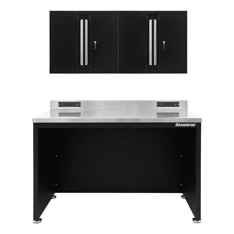 Dragonfire Tools Pro Series 56-Inch Worktable System (Black)