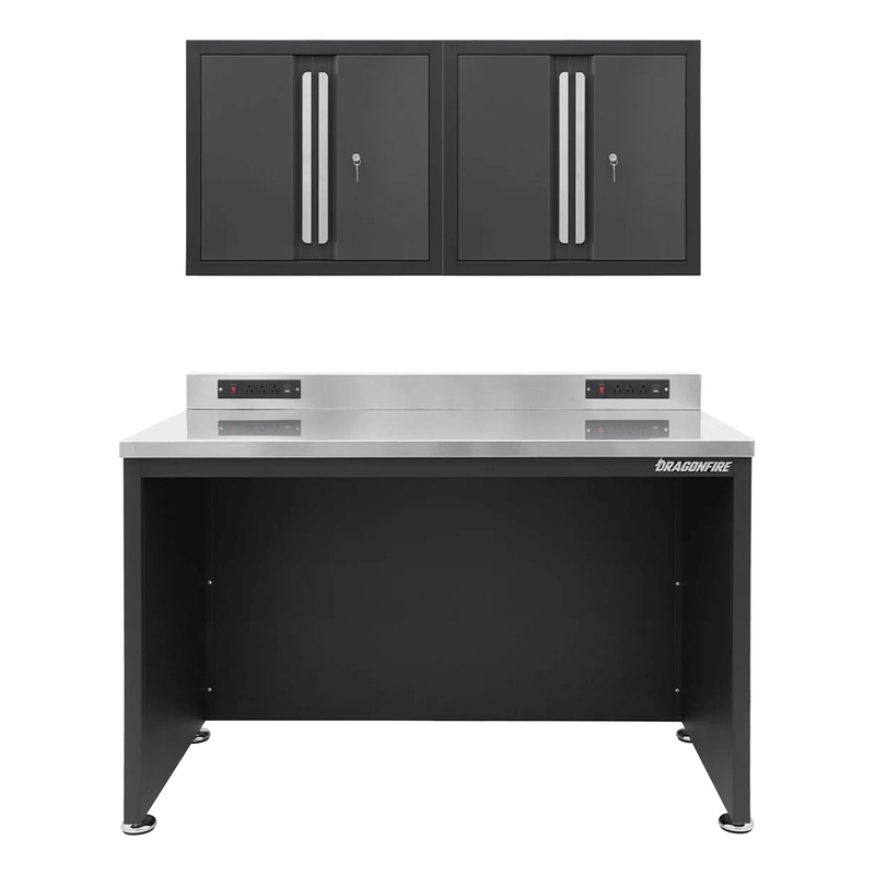 Dragonfire Tools Pro Series 56-Inch Worktable System (Grey)