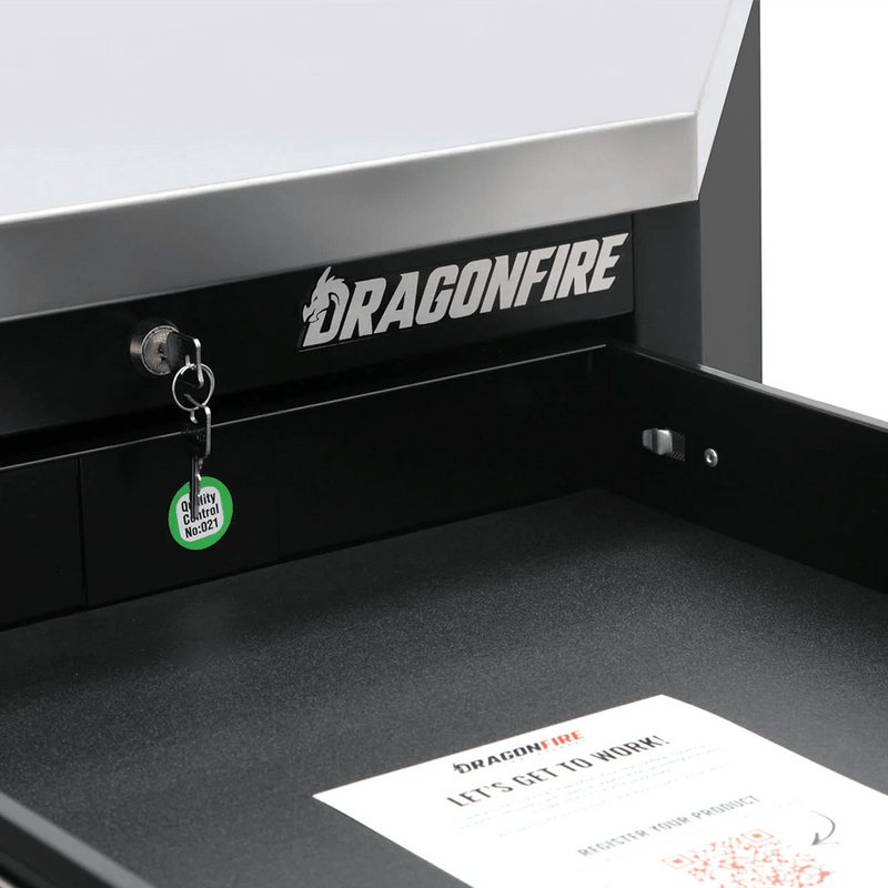 Dragonfire Pro Series Lower Corner Cabinet (Black)