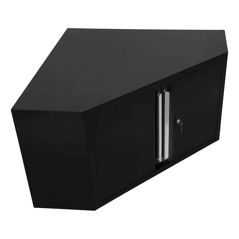 Dragonfire Tools Pro Series Corner Wall Cabinet (Black)