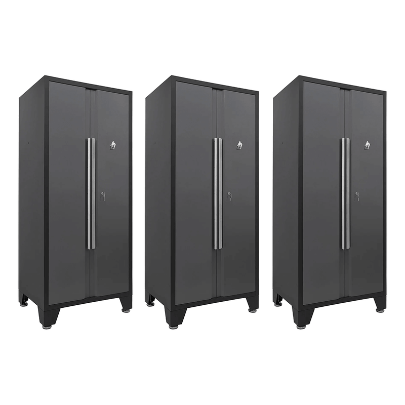 Dragonfire Tools 3 x Pro Series Locker Cabinet (Grey)