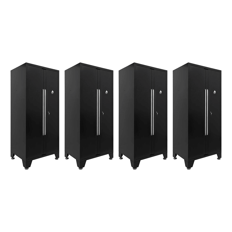 Dragonfire Tools 4 x Pro Series Locker Cabinet (Black)