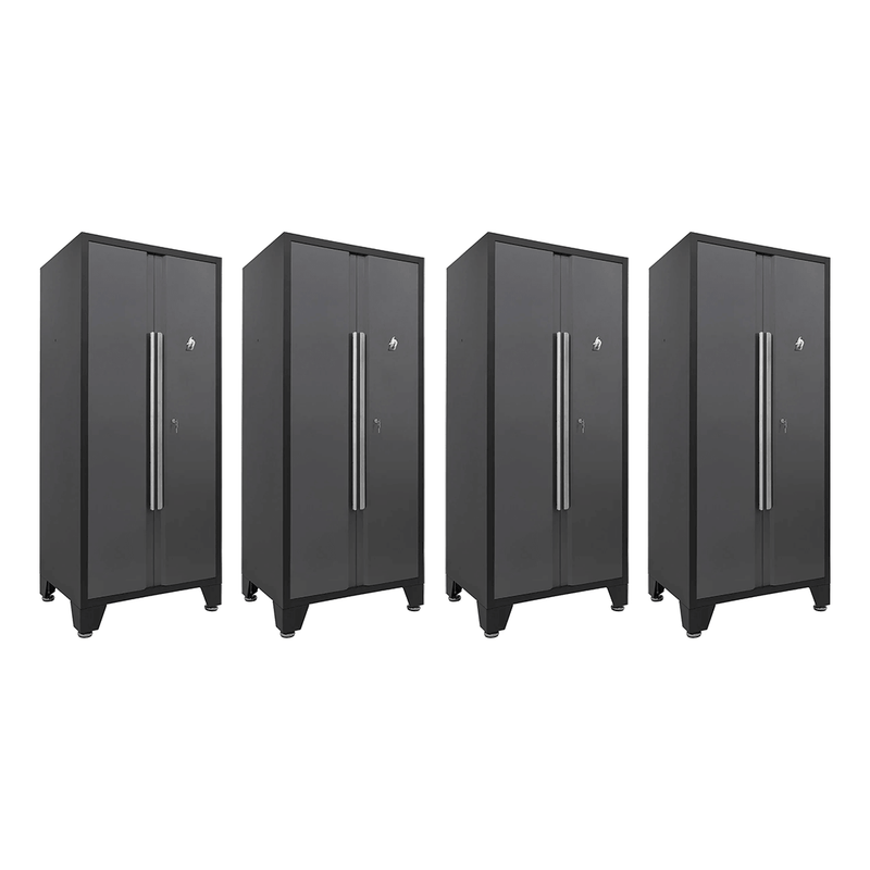 Dragonfire Tools 4 x Pro Series Locker Cabinet (Grey)