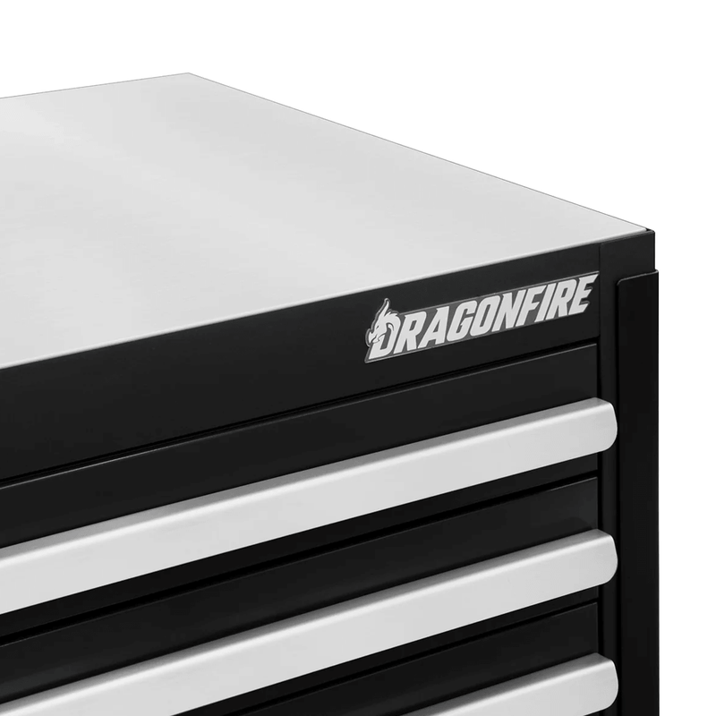 Dragonfire Tools Pro Series 6-Drawer 43.5-Inch Rolling Tool Cabinet (Black)