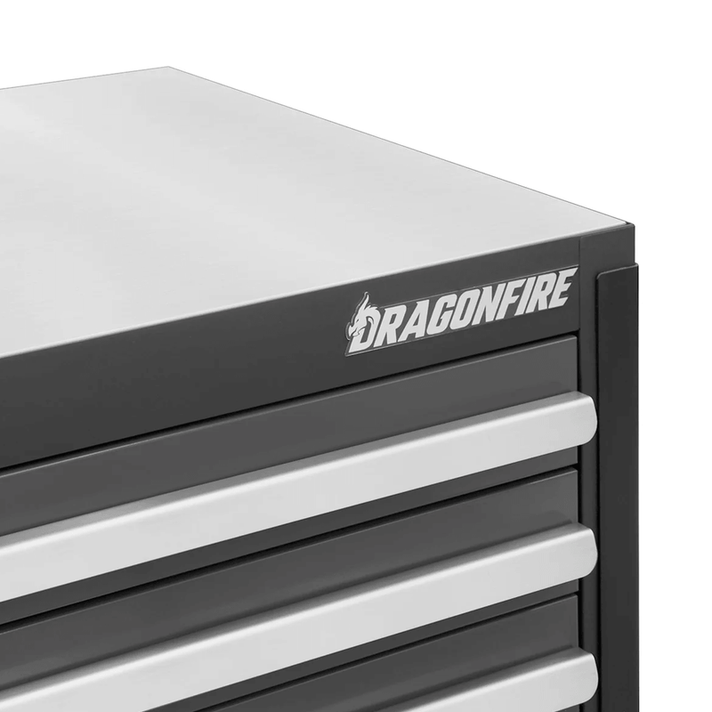 Dragonfire Tools Pro Series 6-Drawer 43.5-Inch Rolling Tool Cabinet (Grey)