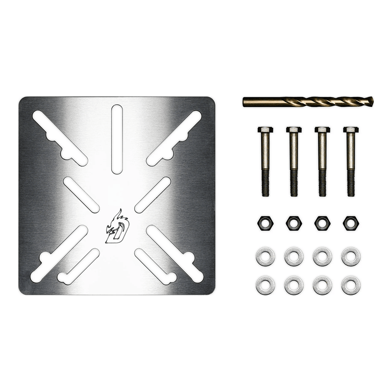 Dragonfire Tools Universal Bench Vise Mounting Plate Kit