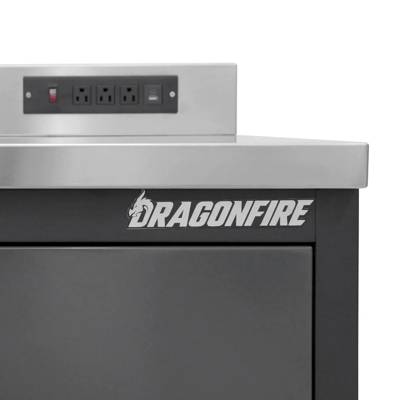 Dragonfire Tools Pro Series 12-Drawer 7-Foot Workbench (Grey)