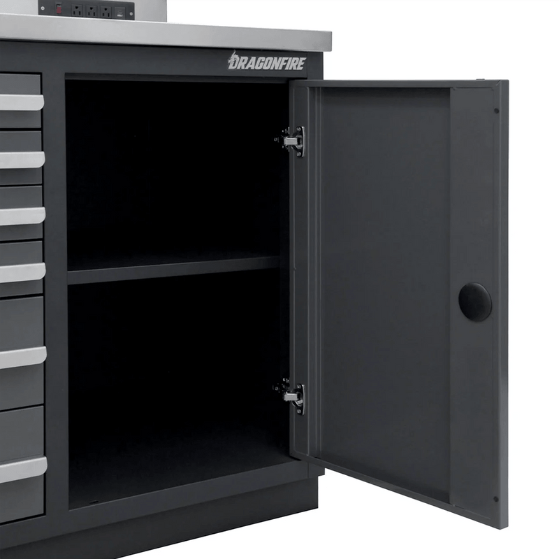 Dragonfire Tools Pro Series 12-Drawer 7-Foot Workbench (Grey)