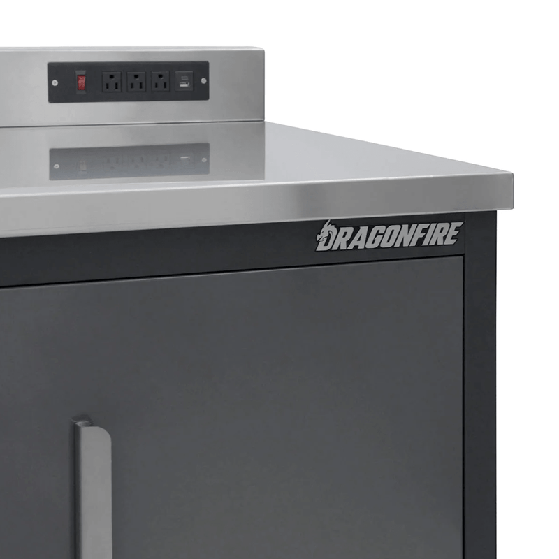 Dragonfire Tools Pro Series 18-Drawer 9-Foot Workbench (Grey)