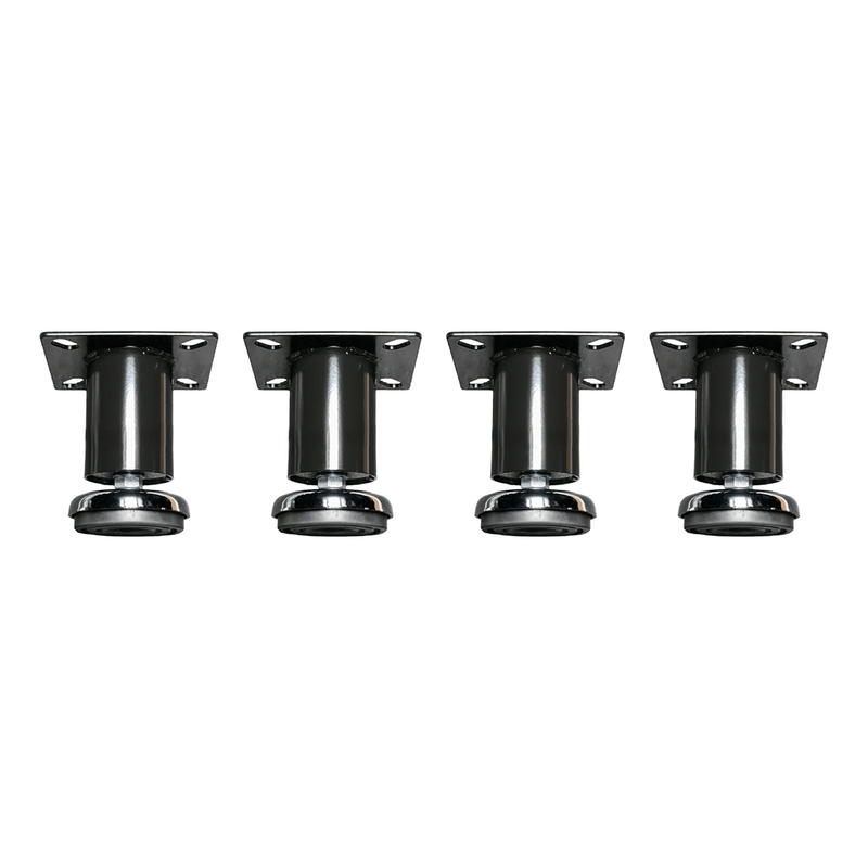 Dragonfire Tools Pro Series 4 x Low Profile Adjustable Leveling Feet (Black)