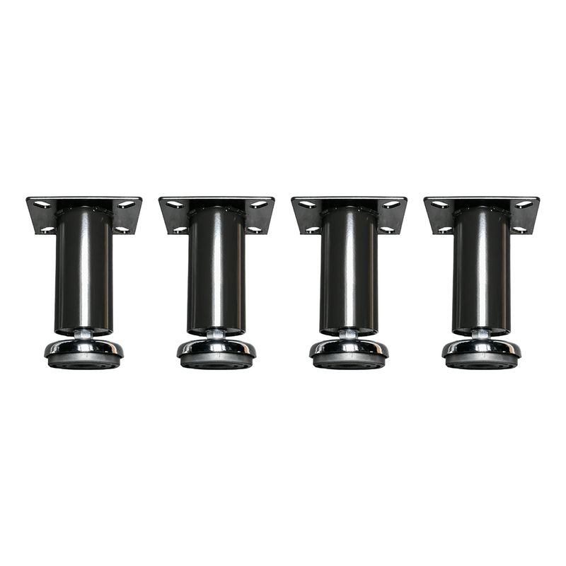 Dragonfire Tools Pro Series 4 x Heavy-Duty Adjustable Leveling Feet (Black)