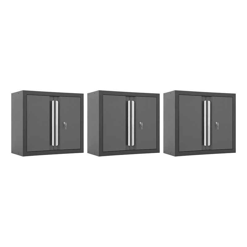 Dragonfire Tools 3 x Pro Series Wall Cabinet (Grey)