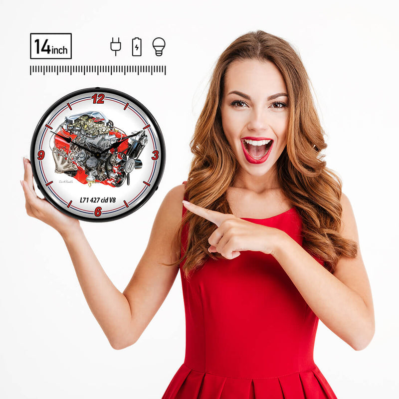 Collectable Sign and Clock Wall Clock