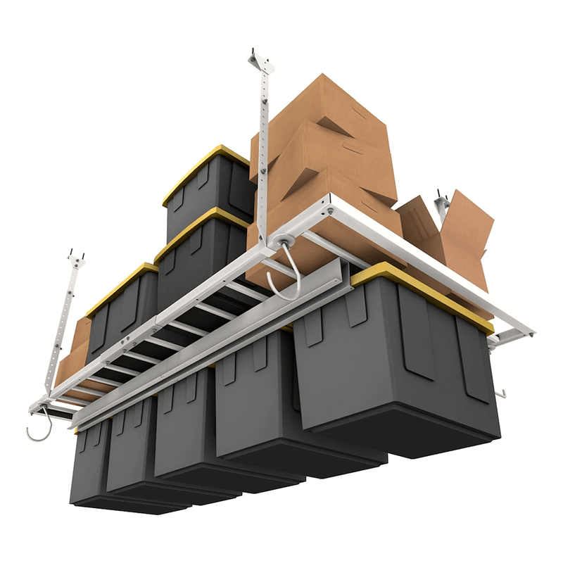 E-Z Garage Storage 4 x 8 ft. Heavy-Duty Pro Combo Ceiling Storage Rack