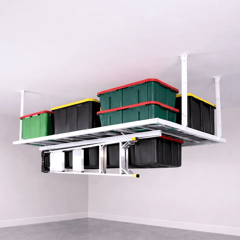 E-Z Garage Storage 4 x 8 ft. Heavy-Duty Pro Combo Ceiling Storage Rack