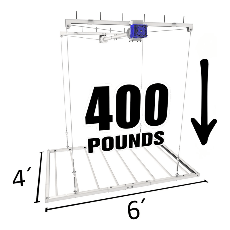 E-Z Garage Storage 4 x 6 ft. E-Z Lift (8 - 11 ft. Ceiling Height)