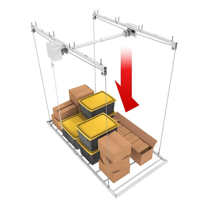 E-Z Garage Storage 4 x 8 ft. E-Z Lift Pro (11.5 - 14 ft. Ceiling Height)